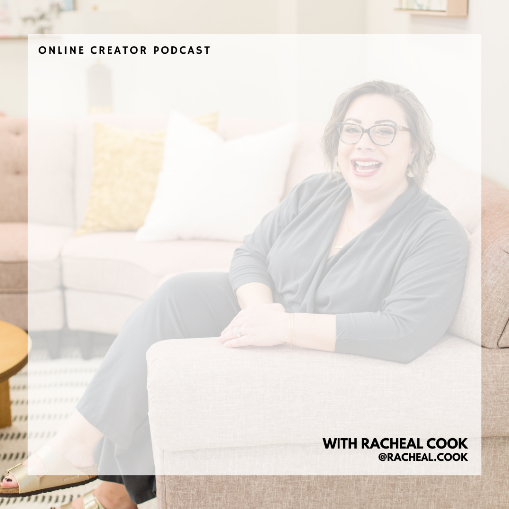 In our conversation, Kim and Racheal talk about; 
How she has leveraged her voice to better her business and brand
What visibility looks like for her and the steps she encourages her clients to take
What would supporting one another to be seen and heard look like in this online space?
