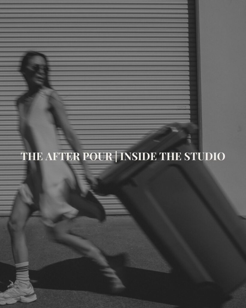 The after pour: Inside the studio with Kim Tradewell
